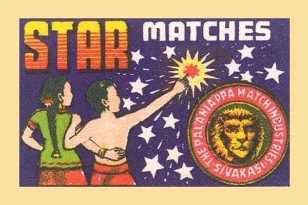 Star Matches - Art Print