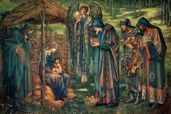 Star of Bethlehem by Edward Burne-Jones - Art Print