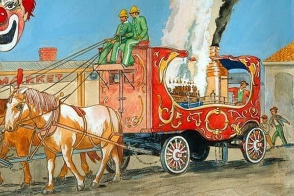 Steam Calliope - Art Print