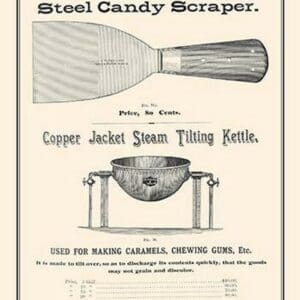 Steel Candy Scraper - Art Print