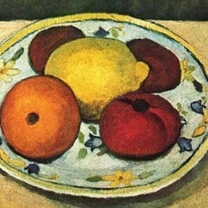 Still Life Fruit by Paula Modersohn-Becker - Art Print