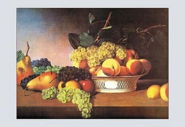 Still Life with Fruit by James Peale - Art Print