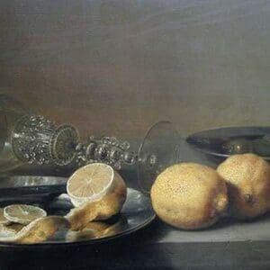 Still Life with Two Lemons