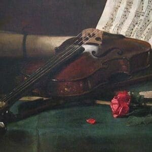 Still Life with Violin