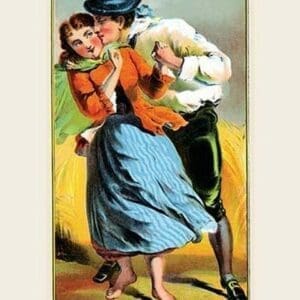 Stolen Kisses by Calvert lithography #2 - Art Print