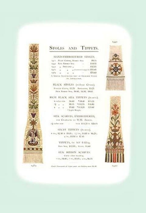 Stoles and Tippets - Art Print