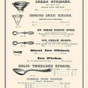 Strainers & Spoons - Art Print