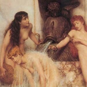 Strigils & Sponges by Sir Lawrence Alma-Tadema - Art Print