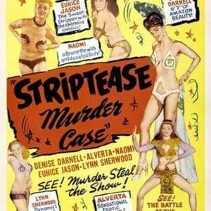 Striptease Murder Case - Art Print