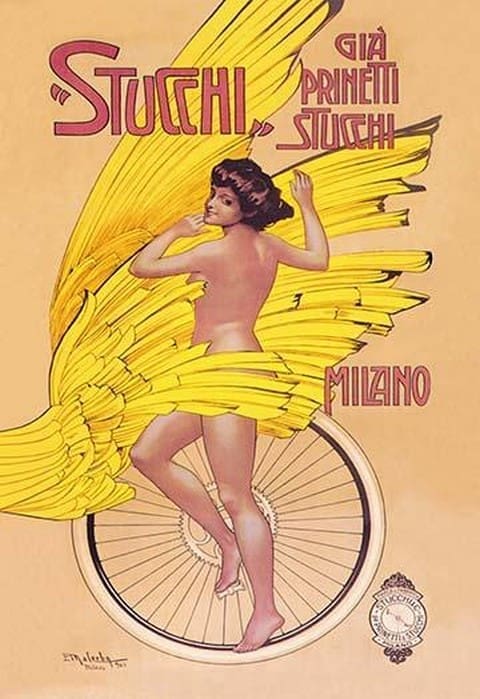 Stucchi Bicycles by Gian Emilio Malerba - Art Print