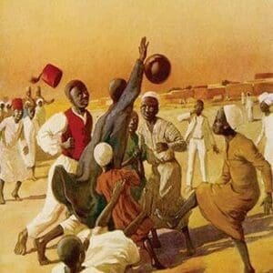 Sudanese Football - Art Print