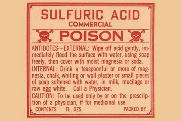 Sulfuric Acid - Art Print