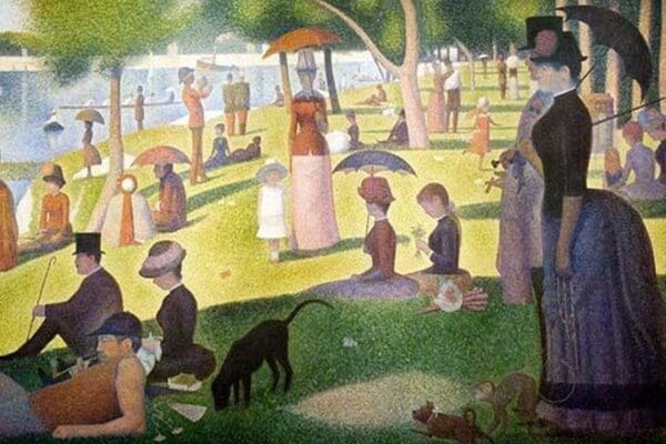 Sunday Afternoon on the Island of La Grand Jatte by Georges Seurat #2 - Art Print