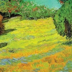 Sunny Lawn in a Public Park by Vincent van Gogh - Art Print