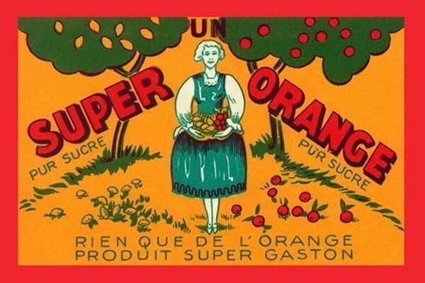 Super Orange - Art Print