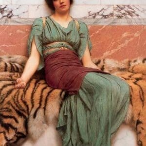 Sweet Dreams by John William Godward - Art Print