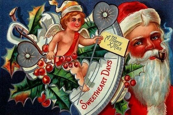 Sweetheart Days - A Merry Xmas - Art Print