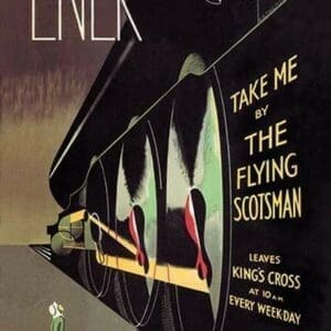 Take Me by The Flying Scotsman - Art Print