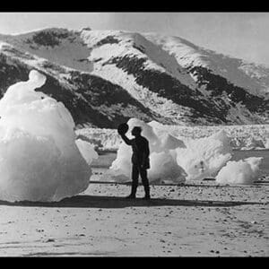 Taku Glacier in Skagway Alaska by L.H. Pedersen - Art Print