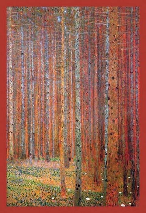 Tannenwald by Gustav Klimt - Art Print