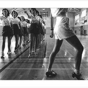 Tap Dancing Class at Iowa State - Art Print