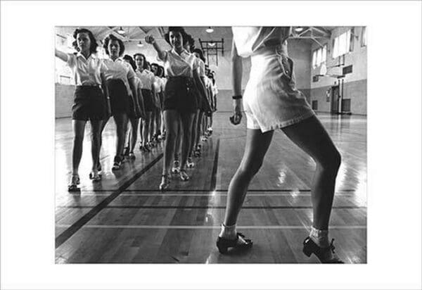 Tap Dancing Class at Iowa State - Art Print