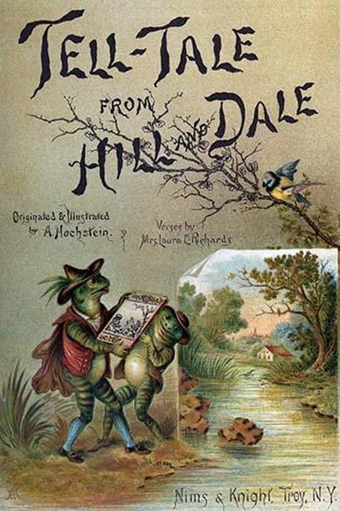 Tell-Tale Hill & Dale Book Cover by Anton Hochstein - Art Print