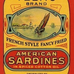 Telmo Brand American Sardines - Art Print