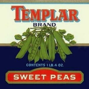 Templar Brand Sweet Peas #2 - Art Print