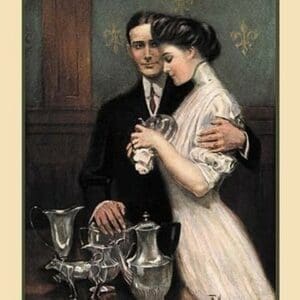 Tending the Silver by Clarence F. Underwood - Art Print