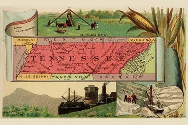 Tennessee by Arbuckle Brothers - Art Print