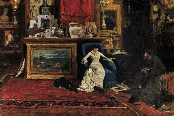 Tenth Street Studio by William Merritt Chase - Art Print