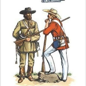 Texas Rangers and Mississippi Rifles