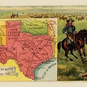 Texas by Arbuckle Brothers - Art Print