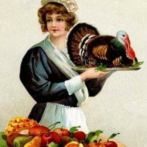 Thanksgiving Day Our National Holiday - Art Print