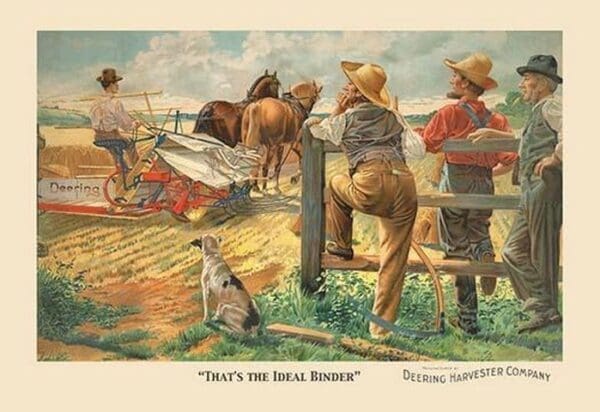 That's the Ideal Binder - Deering Harvester Co. - Art Print