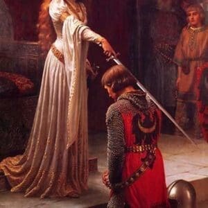 The Accolade by Edward Blair Leighton - Art Print