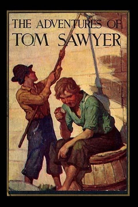 The Adventures of Tom Sawyer by Mark Twain - Art Print