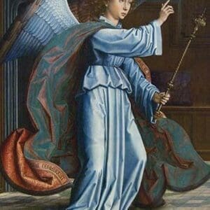 The Annunciation by Gerard David - Art Print