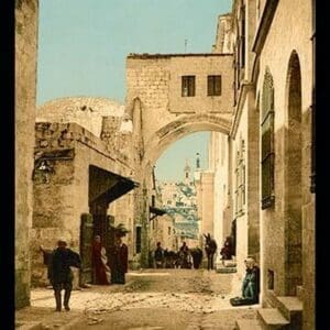 The Arch of Ecce Homo by Detroit Photographic Company - Art Print