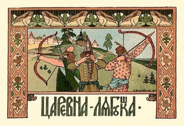 The Archers by Ivan Bilibin - Art Print