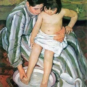 The Bath by Mary Cassatt #2 - Art Print