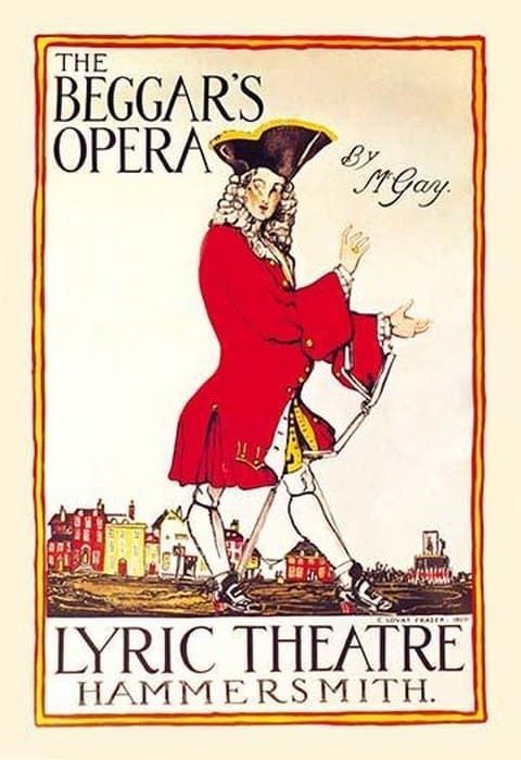 The Beggar's Opera at the Lyric Theatre - Art Print