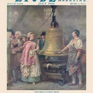 The Bell's First Note by Free Library of Philadelphia - Art Print