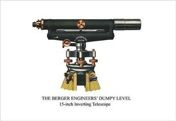 The Berger Engineers' Dumpy Level - Art Print