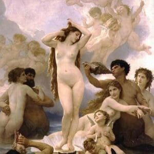 The Birth of Venus by William Bouguereau - Art Print