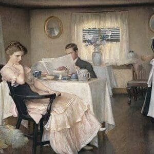 The Breakfast by William McGregor Paxton - Art Print