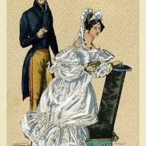 The Bride and Groom - Art Print