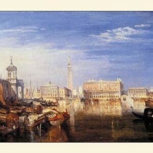 The Bridge of Sighs by Joseph Mallord William Turner - Art Print