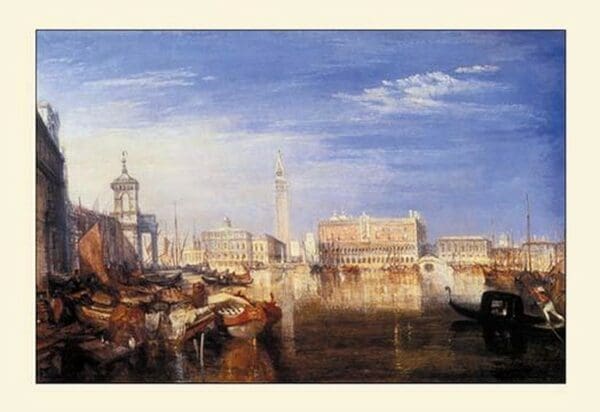 The Bridge of Sighs by Joseph Mallord William Turner - Art Print